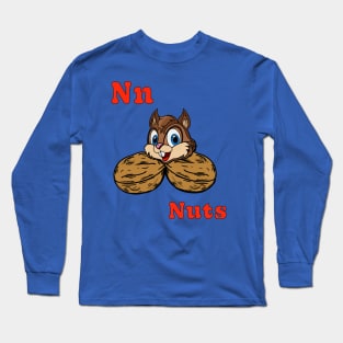 N is for NUTS l Long Sleeve T-Shirt